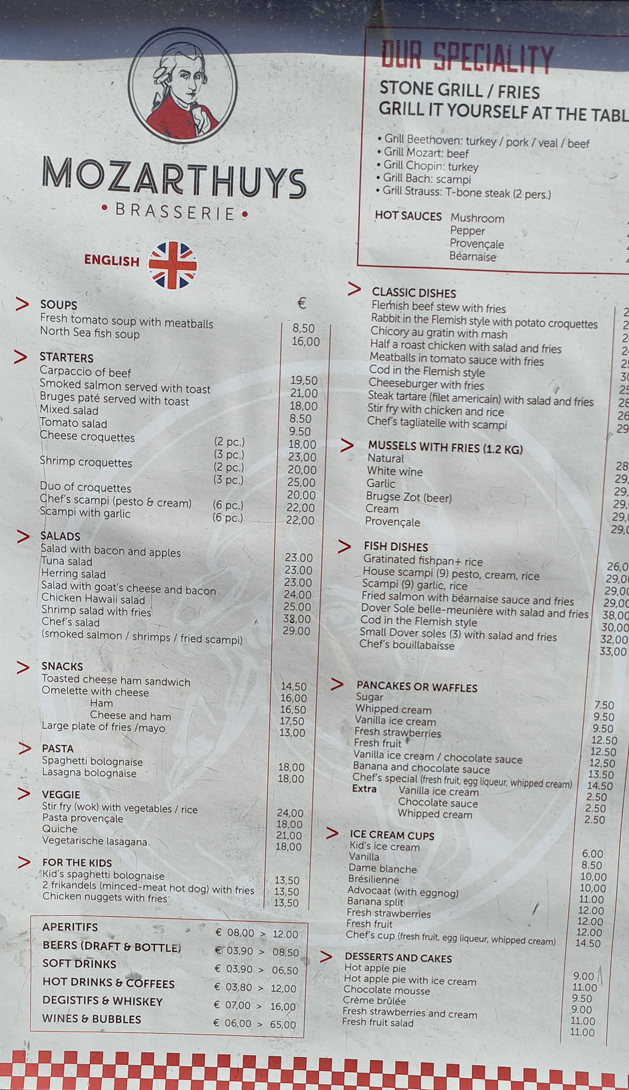 Foto / ejemplo de la comida en París